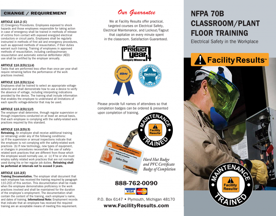 NFPA 70B - Electrical Maintenance 101 | Arc Flash Training